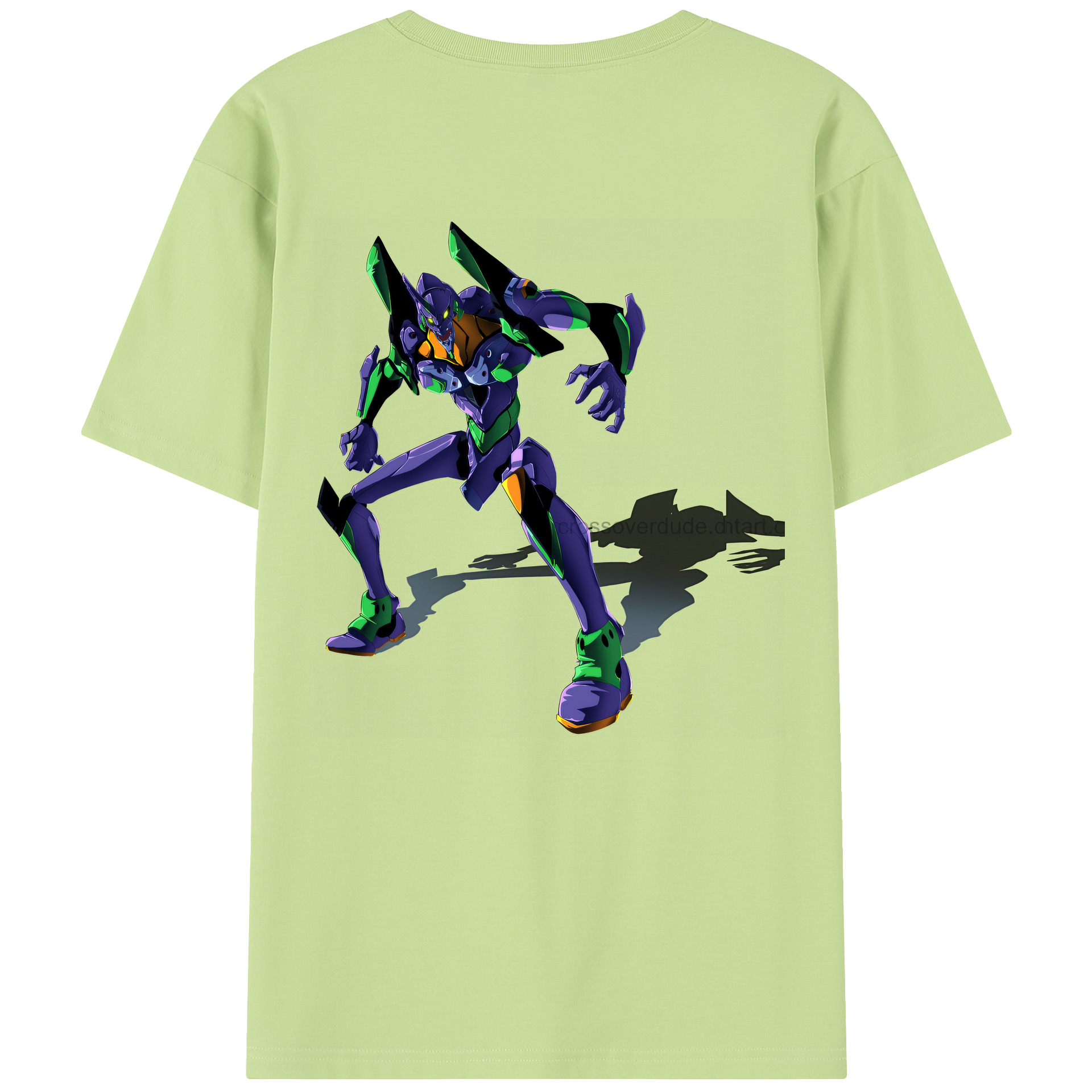 （画像用） EVA 新世紀エヴァンゲリオン 綿100％半袖Tシャツ（背面プリント）